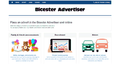 Desktop Screenshot of adbooker.bicesteradvertiser.net